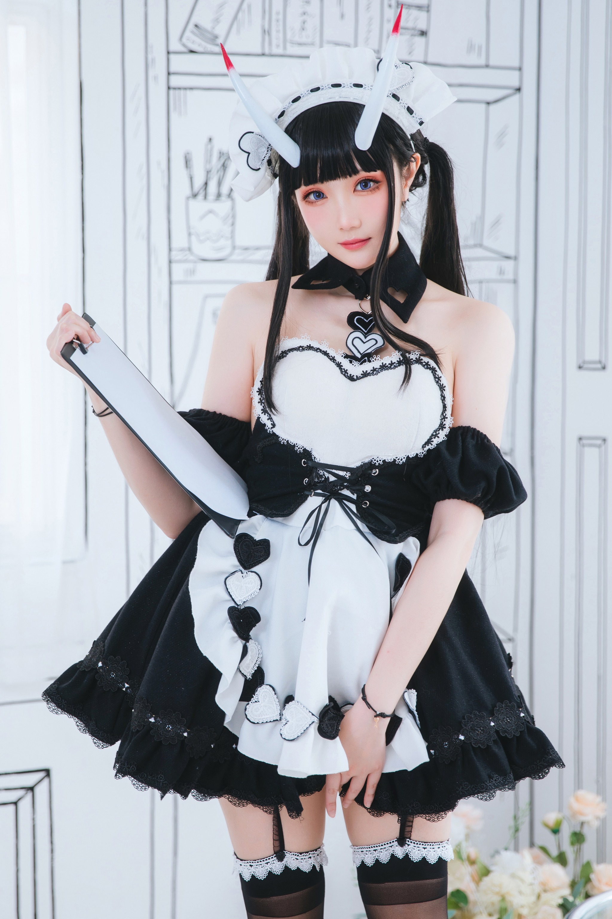 瓜希酱 – NO.047 能代女仆 [22P]-XikXak